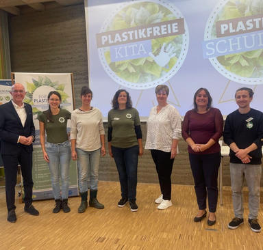 Auszeichnung mit dem Zertifikat "Plastikfrei"