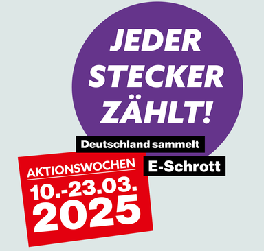 Bundesweite Aktionswochen zur Sammlung und Entsorgung von Elektro- und Elektronikaltgeräten