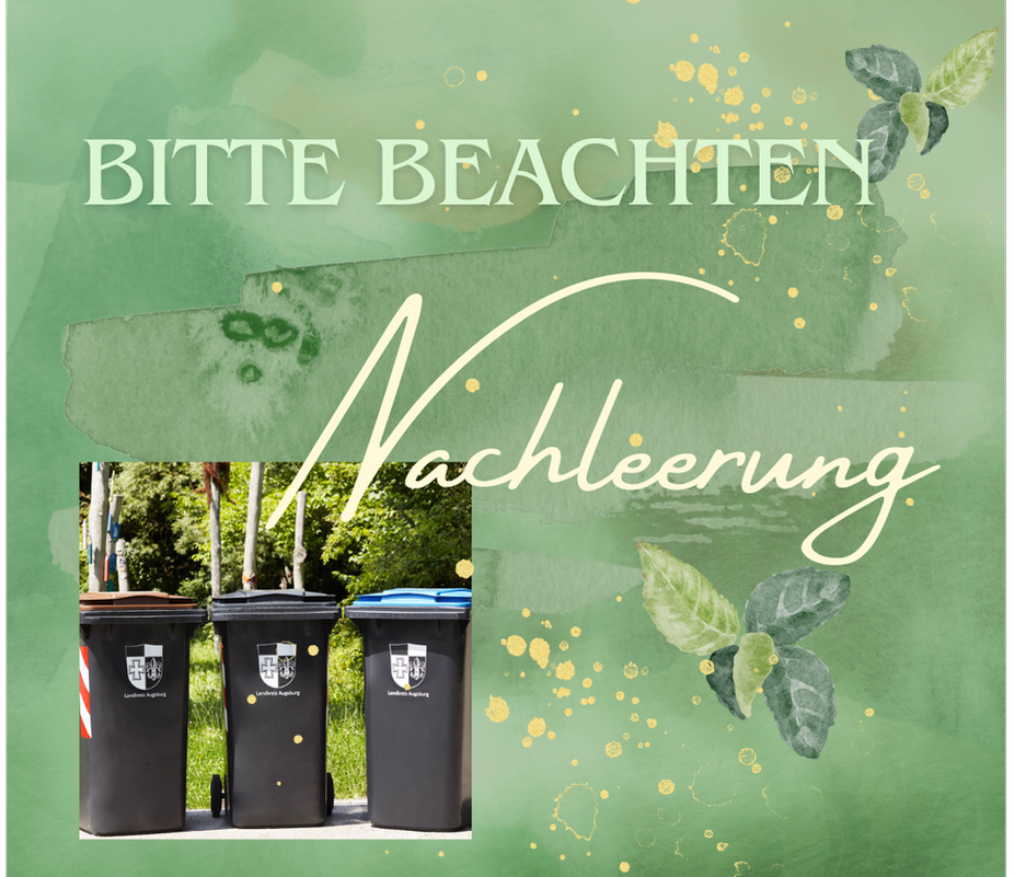 Nachleerungen im Landkreis Augsburg