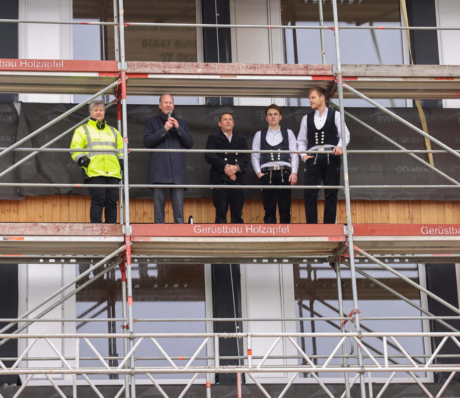 Richtfest für das neue Umweltkompetenzzentrum in Langerringen