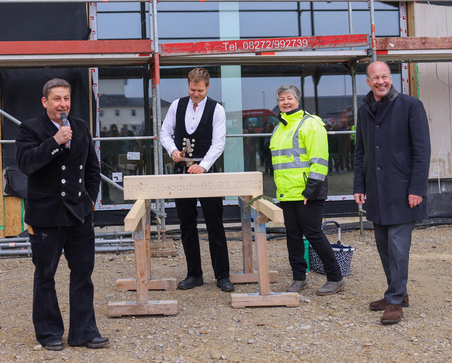 Richtfest für das neue Umweltkompetenzzentrum in Langerringen