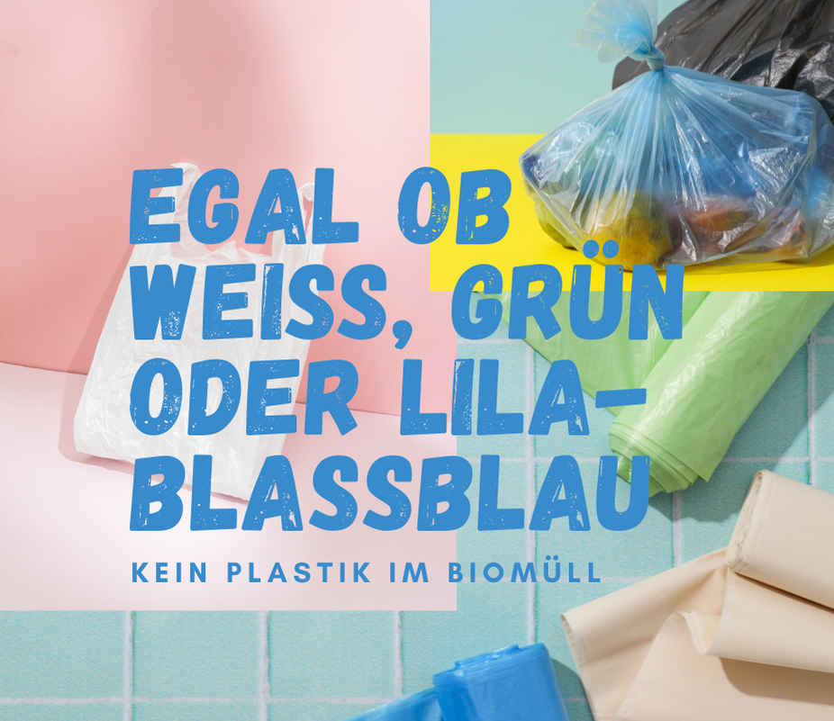 Egal ob weiß, grün oder lila-blassblau