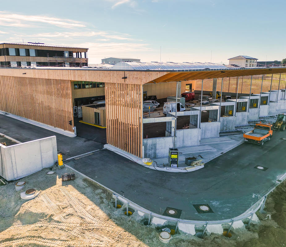 Wertstoffhof im Umweltkompetenzzentrum Langerringen eröffnet am 24. September