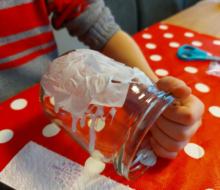 Basteltipp mit Altglas